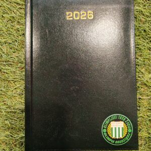 Kalendarz książkowy 2025 Olimpia Grudziądz wzór 2