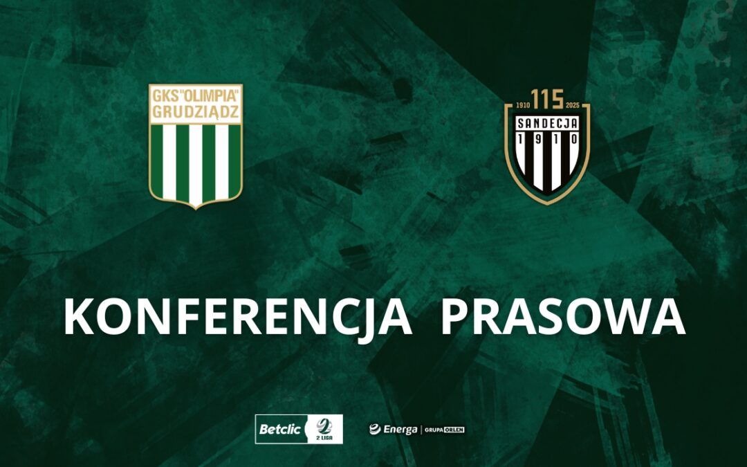 Konferencja prasowa po meczu z Sandecją