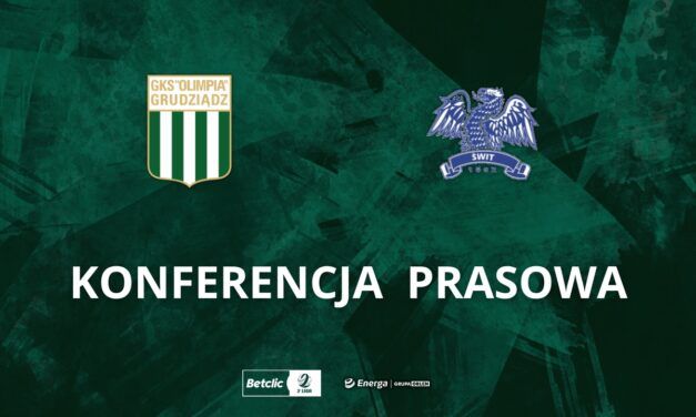 Konferencja prasowa po meczu ze Świtem Szczecin