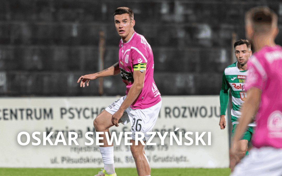 Oskar Sewerzyński przed meczem z Hutnikiem Kraków