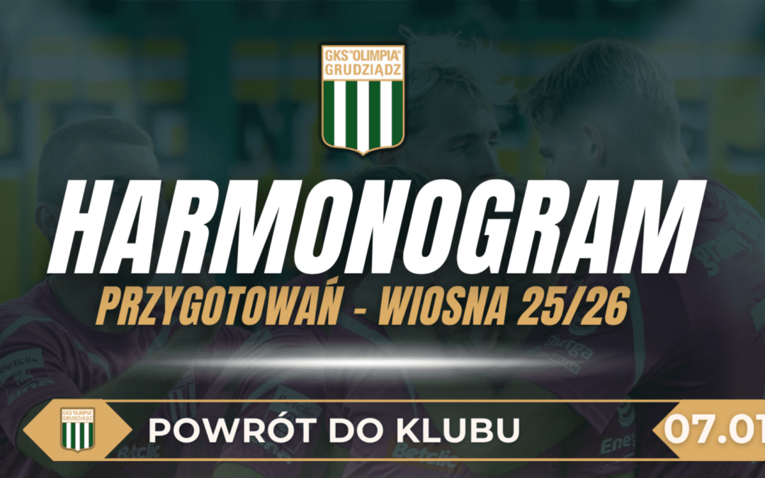 WRACAMY! PRZED NAMI RUNDA WIOSENNA!