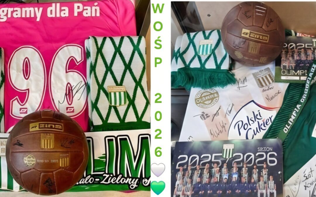 Olimpia Grudziądz jak zawsze gra razem z WOŚP!