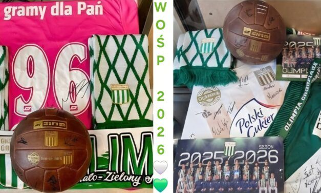 Olimpia Grudziądz jak zawsze gra razem z WOŚP!